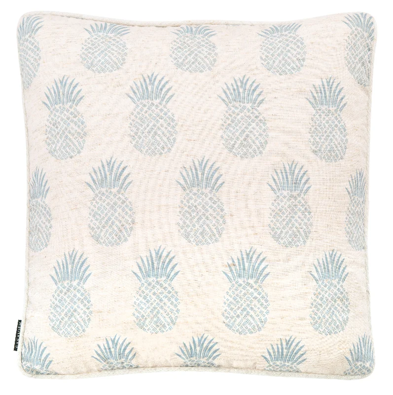 Blue/White Brillen Pillow 18" x 18"