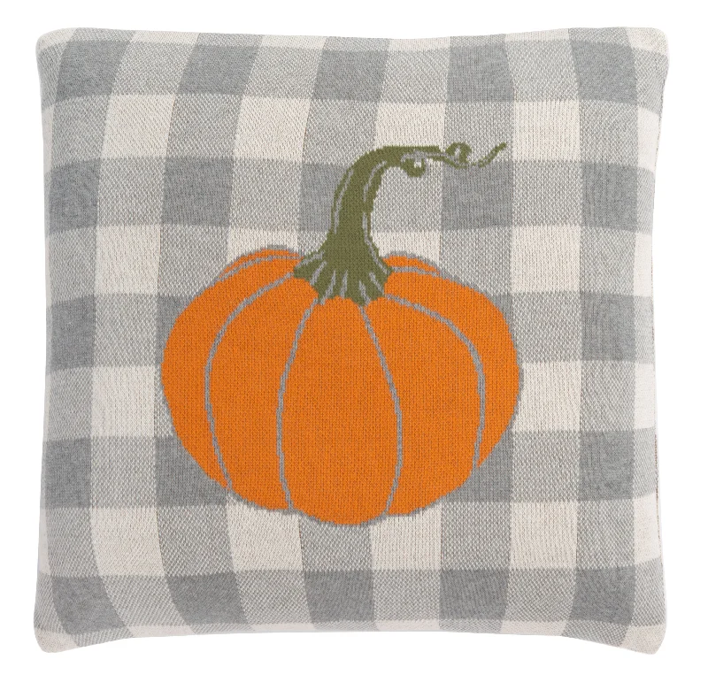 Holiday Fall Pumpkin Pillow 20x20''