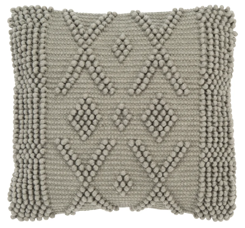 Light Grey Baird Pillow 20" x 20"