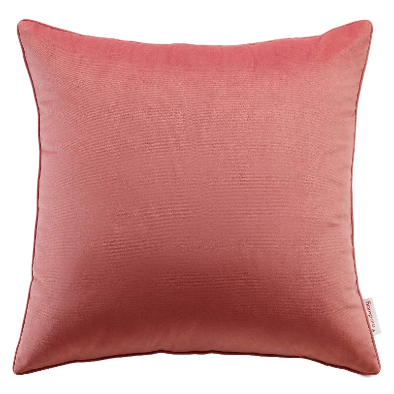 Modway EEI-4699 Enhance 20" Performance Velvet Throw Pillow