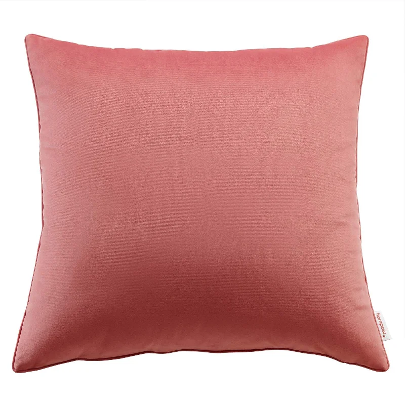 Modway EEI-4701 Enhance 24" Performance Velvet Throw Pillow