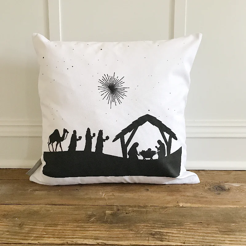 Nativity Pillow Cover