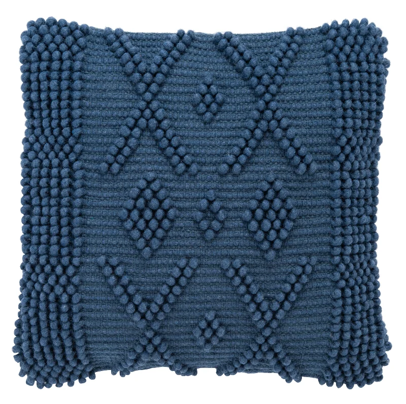 Navy Baird Pillow 20" x 20"