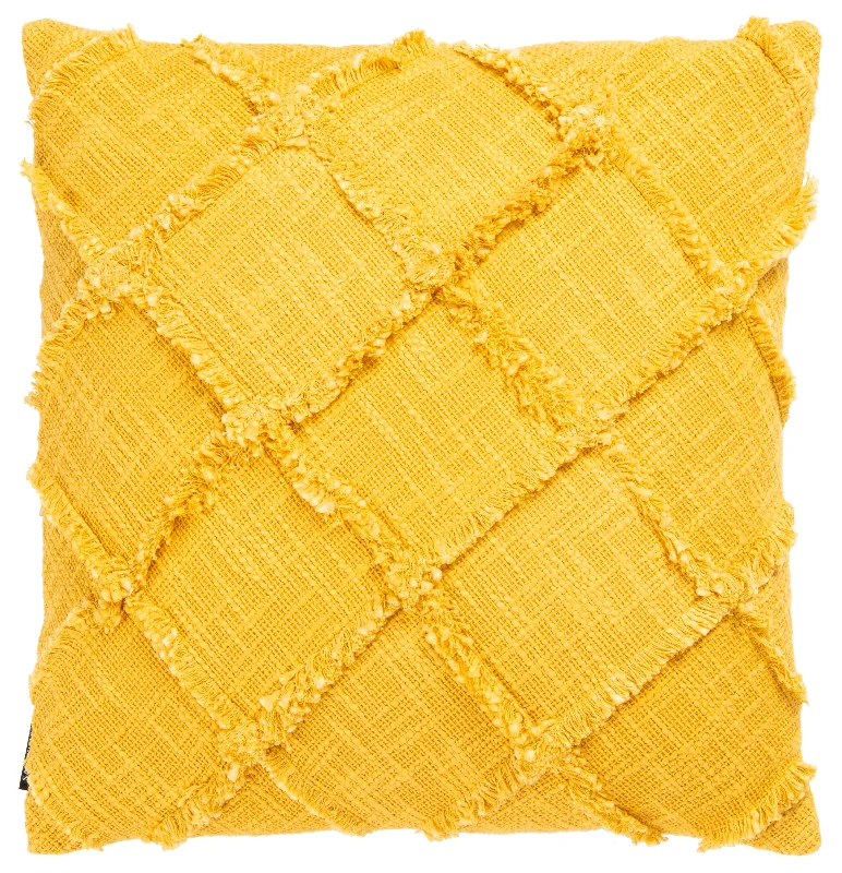 Yellow Ashlin Pillow 18" x 18"