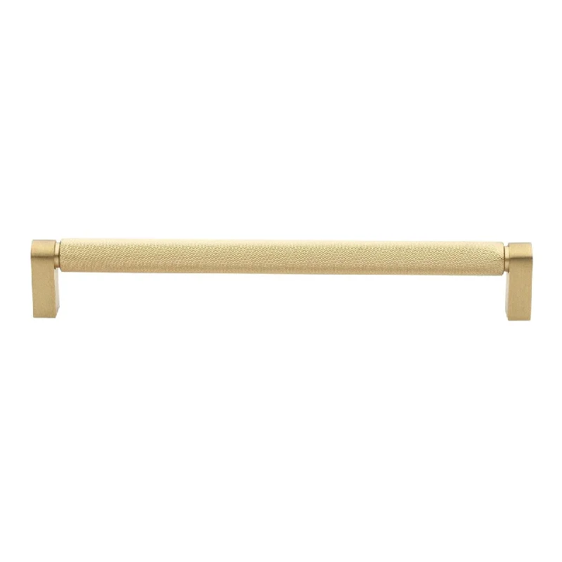 8.75 In. Center Knurled Bar Pull Cabinet Hardware Handle (10 Pack)