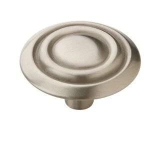 Allison Value 1-3/8 in (35 mm) Diameter Satin Nickel Cabinet Knob