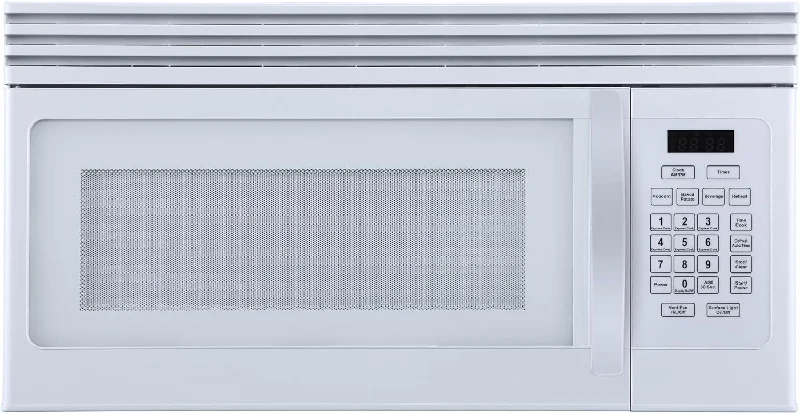 BLACK+DECKER Range Microwave with Top Mount Air Recirculation Vent, 1.6-Cu. Ft. - $145