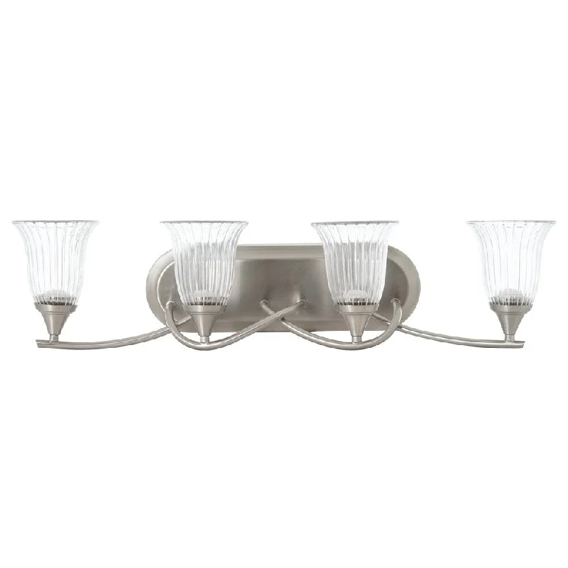 Catalina Lighting 4-Light Bath Vanity, LED Bulbs, 7", 20658-002 - N/A