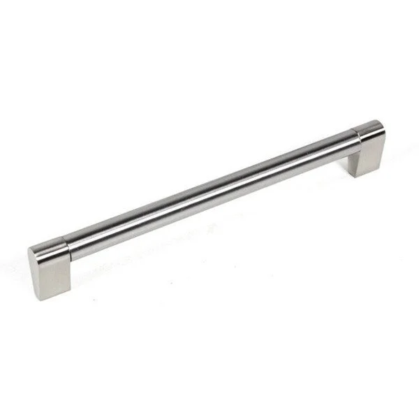 Contemporary 9.625-inch Sub Zero Stainless Steel Finish Cabinet Bar Pull Handle (Case of 25)