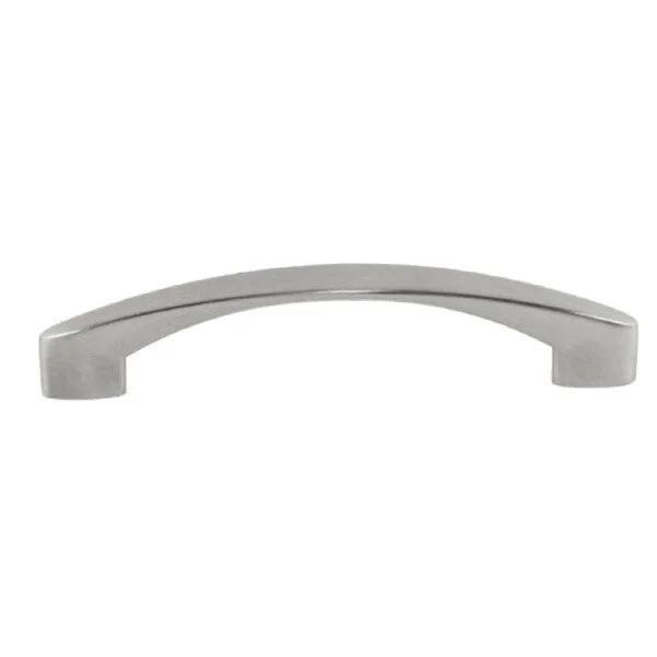 Contemporary High Heel Arch Design Stainless Steel Finish 5.875-inch Cabinet Bar Pull Handle (Pack of 4)