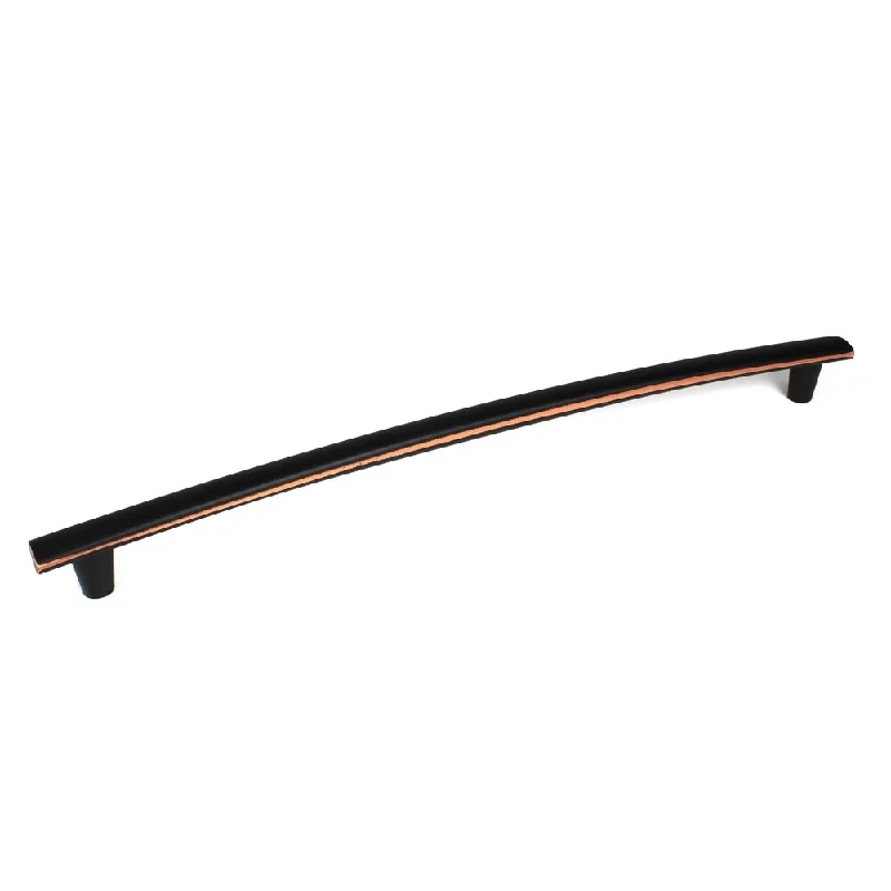 Contemporary Round Arch Oil Rubbed Bronze Cabinet Pull (Case of 10)