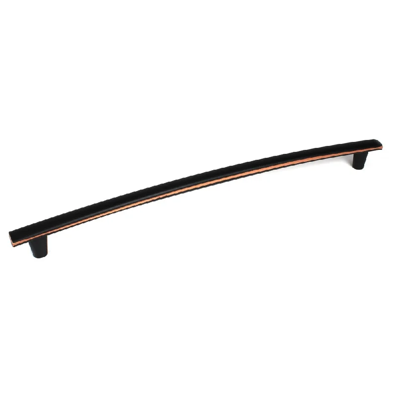 Contemporary Round Arch Oil Rubbed Bronze Cabinet Pull (Case of 15)