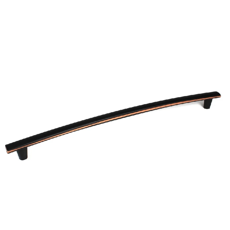 Contemporary Round Arch Oil Rubbed Bronze Cabinet Pull (Case of 25)