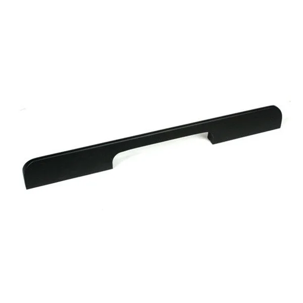 Contemporary Solid Matte Black 10 inch Cabinet Bar Pull Handle (Case of 4)