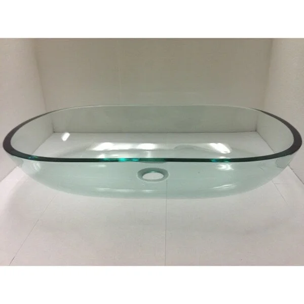 Fiona BTR-005-NY0084 Glass Vessel Bathroom Sink