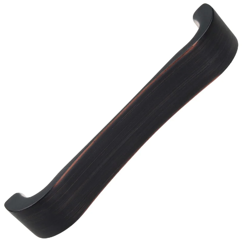 GlideRite 4-1/2 in. CC Curved Cabinet Handles, Rubbed Bronze (10-Pk) - Oil Rubbed Bronze