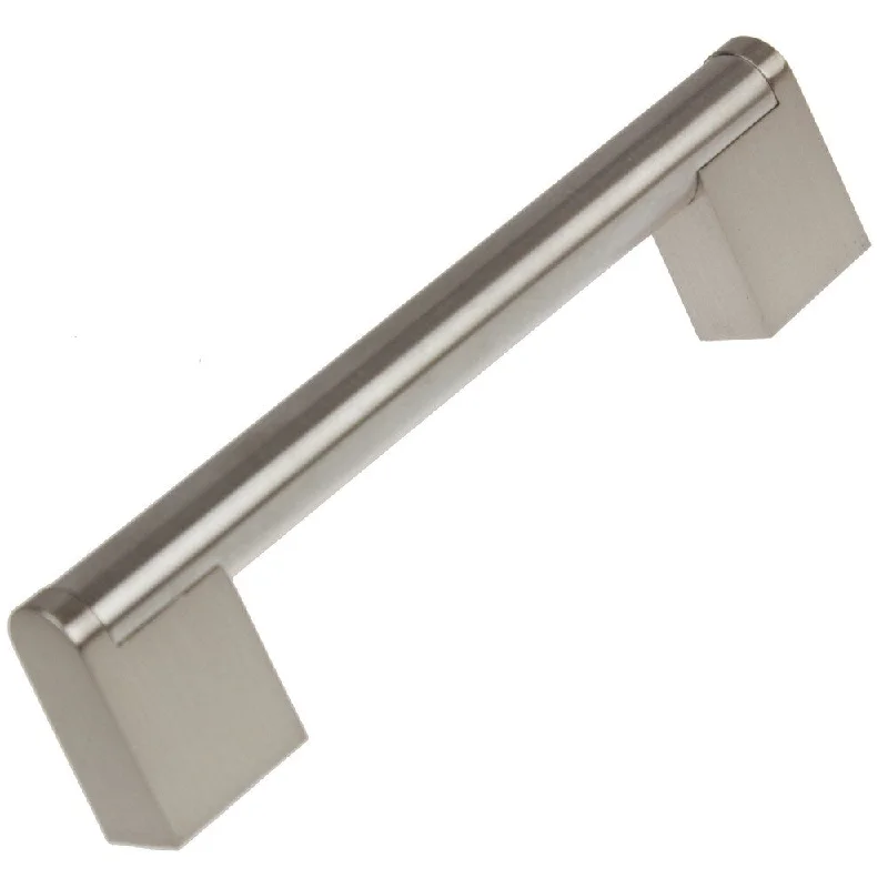 GlideRite 4.25-inch Stainless Steel Round Cross Bar Cabinet Pulls (Pack of 25) - Silver