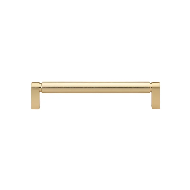 GlideRite 6-5/16 in. 160mm Center to Center Solid Smooth Cabinet Bar Pull - 4787-160