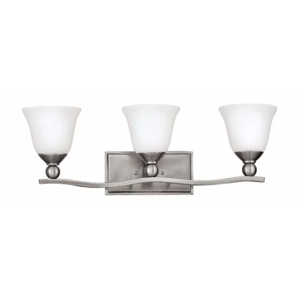 Hinkley Bolla LED Vanity Light in Brushed Nickel