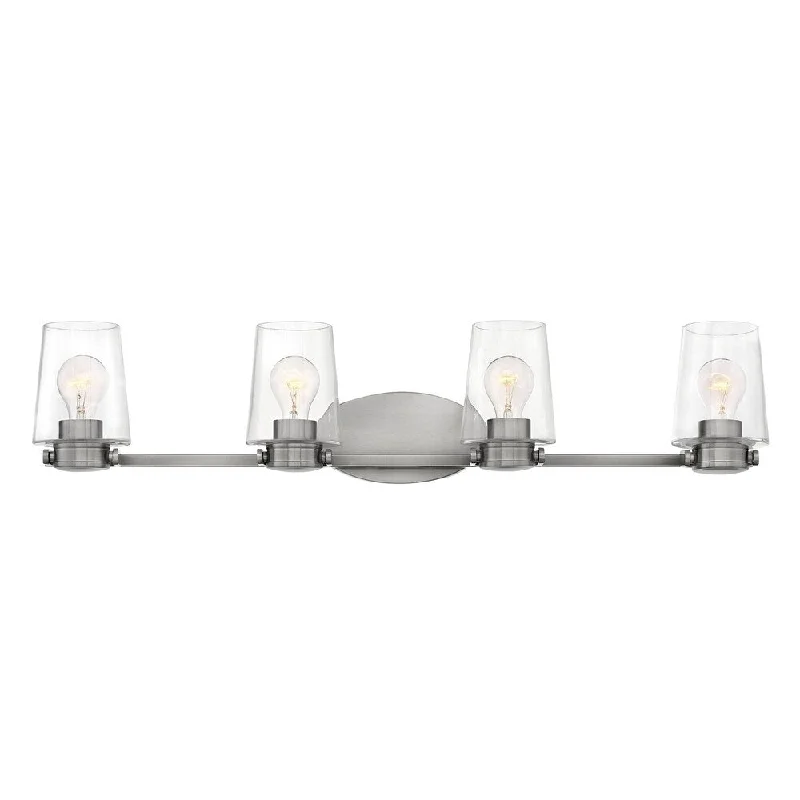 Hinkley Branson 4-Light Vanity Light in Brushed Nickel