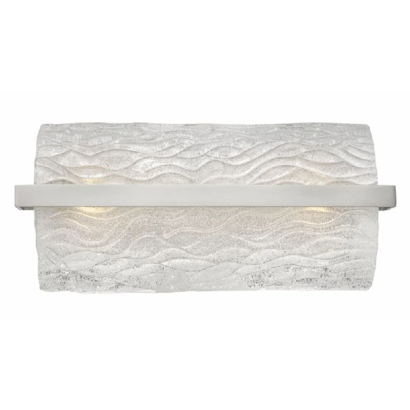 Hinkley Chloe 2-Light Vanity Light in Brushed Nickel