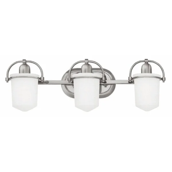 Hinkley Clancy 3-Light Vanity Light in Brushed Nickel