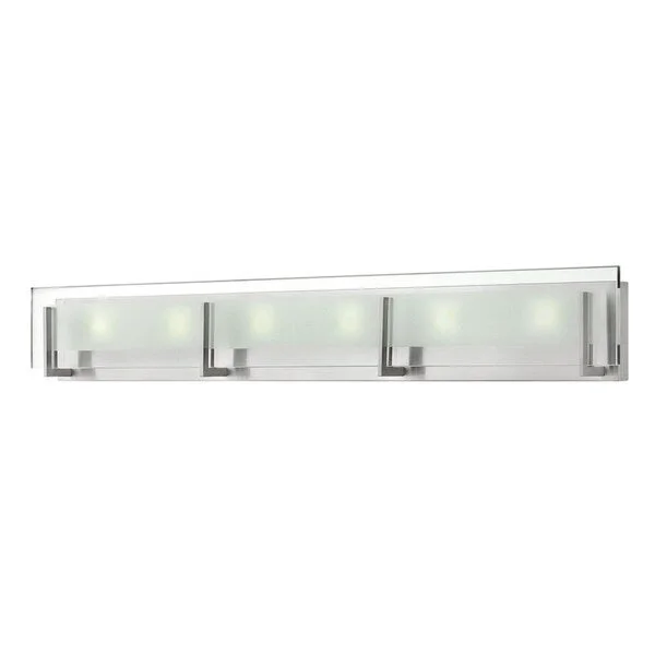 Hinkley Latitude LED Vanity Light in Brushed Nickel