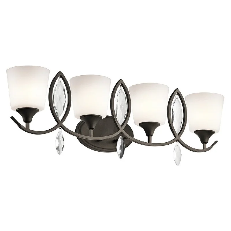 Kichler Lighting Casilda Collection 4-light Olde Bronze Bath/Vanity Light