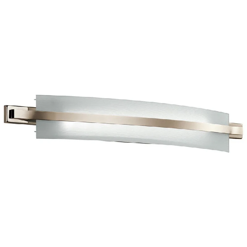 Kichler Lighting Freeport Collection 2-light Polished Nickel LED Bath/Vanity Light