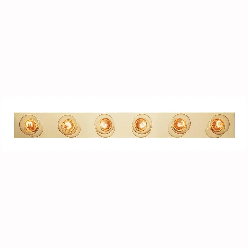 Lyric Polished Brass 6-light Vanity Bar