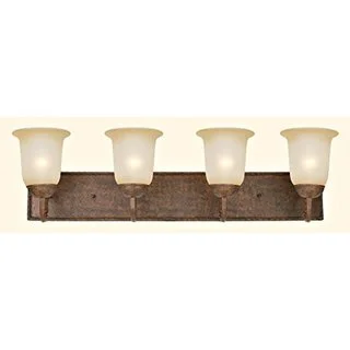 Mckensi Bronze Patina Finish 4-light Vanity