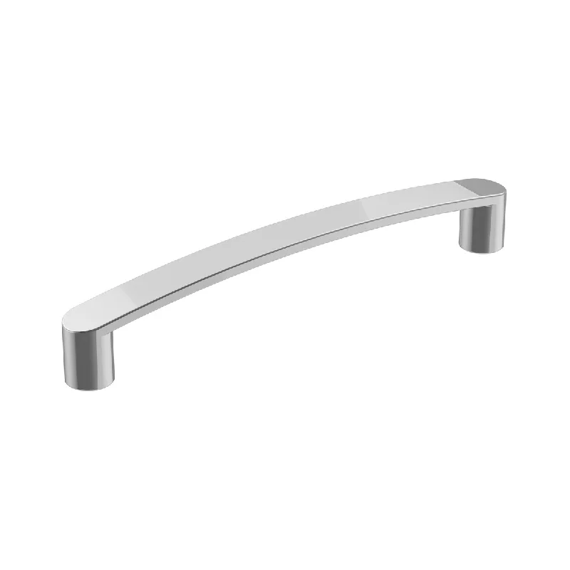 Rift 5-1/16 in (128 mm) Center-to-Center Polished Chrome Cabinet Pull - 5.0625