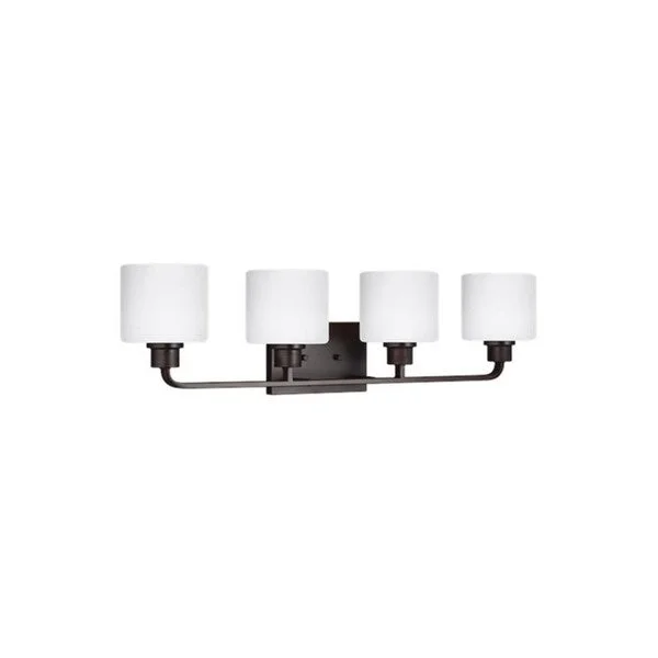 Sea Gull Canfield 4-light LED Convertible Vanity Fixture