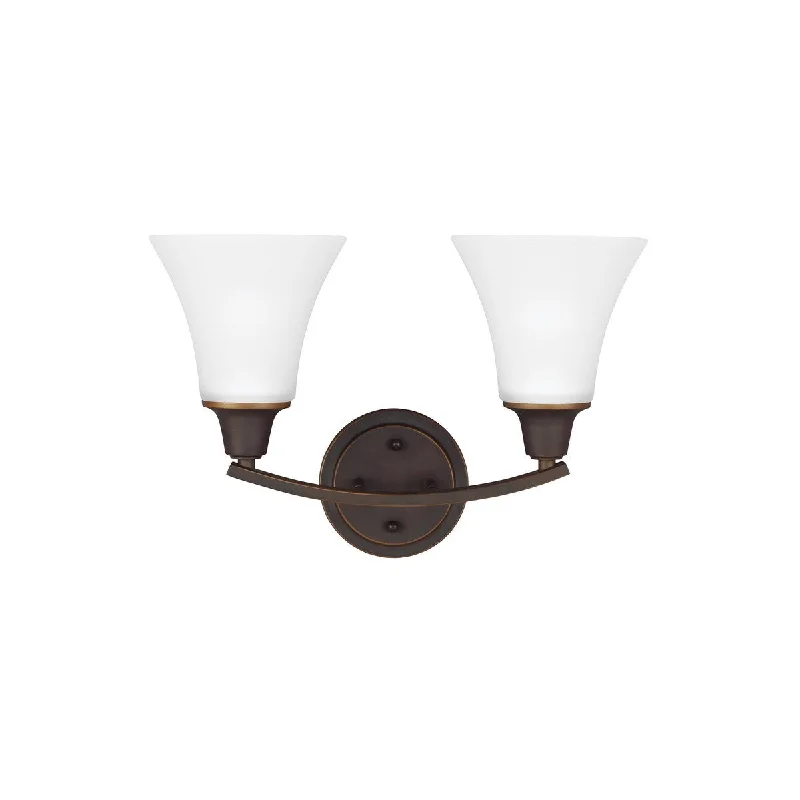 Sea Gull Metcalf 2-light Vanity Fixture