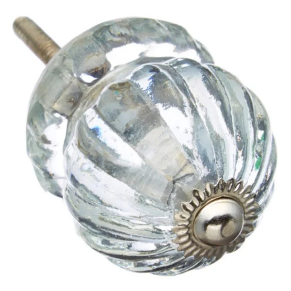 Umbrella Glass Drawer/ Door/ Cabinet Knob (Pack of 6)