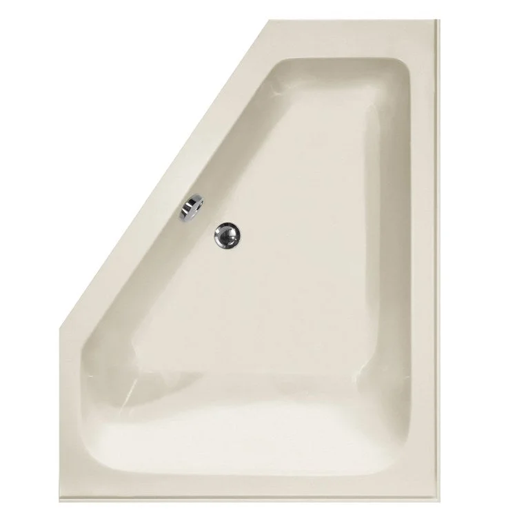 Combination Tub Designer Collection Courtney 60 x 48 x 21 Inch Left Hand Drain Biscuit Corner