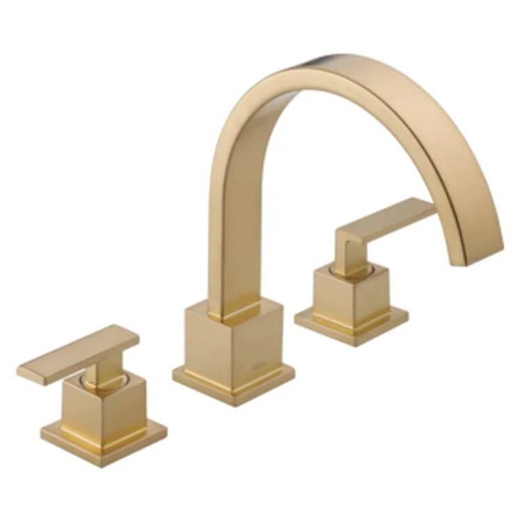 Vero Two Handle 3-Hole Roman Tub Faucet