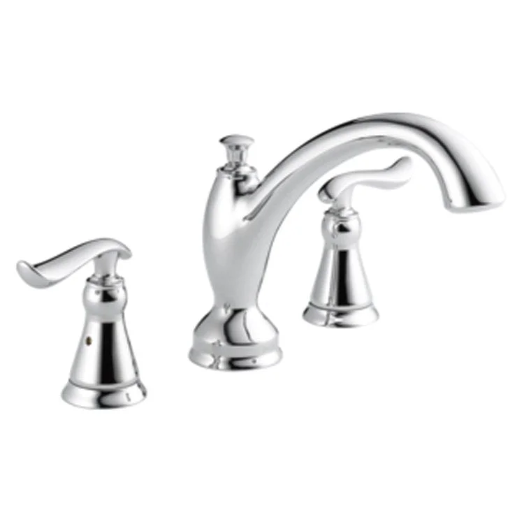 Linden Two Handle 3-Hole Roman Tub Faucet