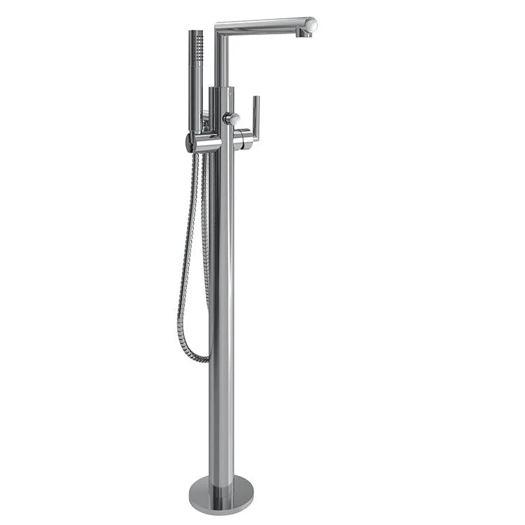 Arris Single Handle Freestanding Tub Filler Faucet with Handshower