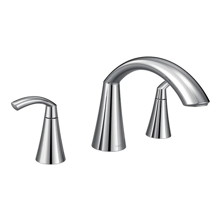 Glyde Two-Handle 3-Hole Roman Tub Faucet