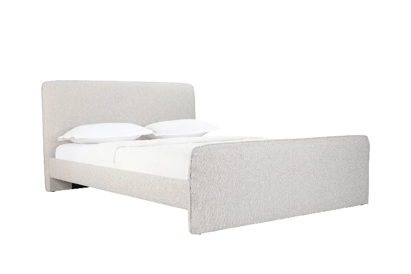 Audrey King Bed Texture Weave Natural