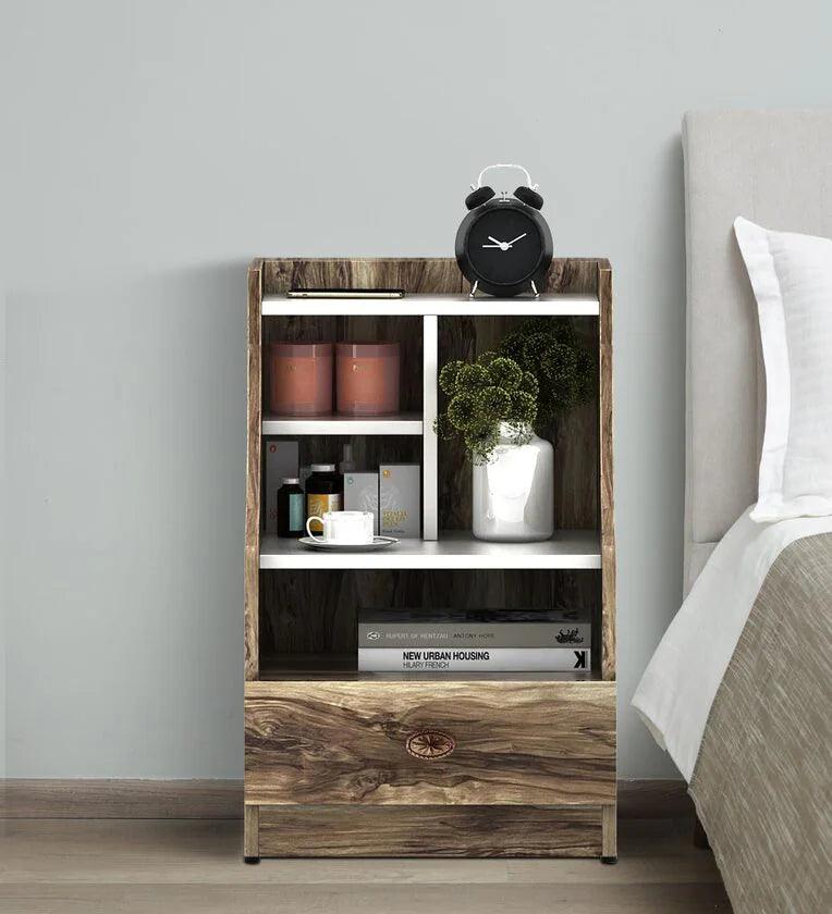 Bedside Table in Matte Finish with Drawer