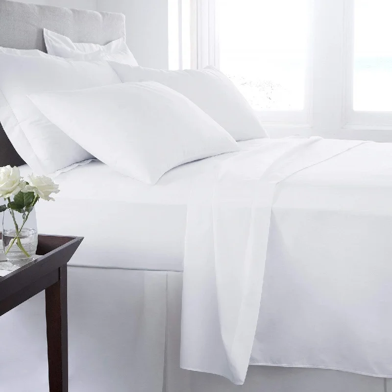 Breathable 500 TC Combed Cotton Sateen Easy Fit Sheet Set