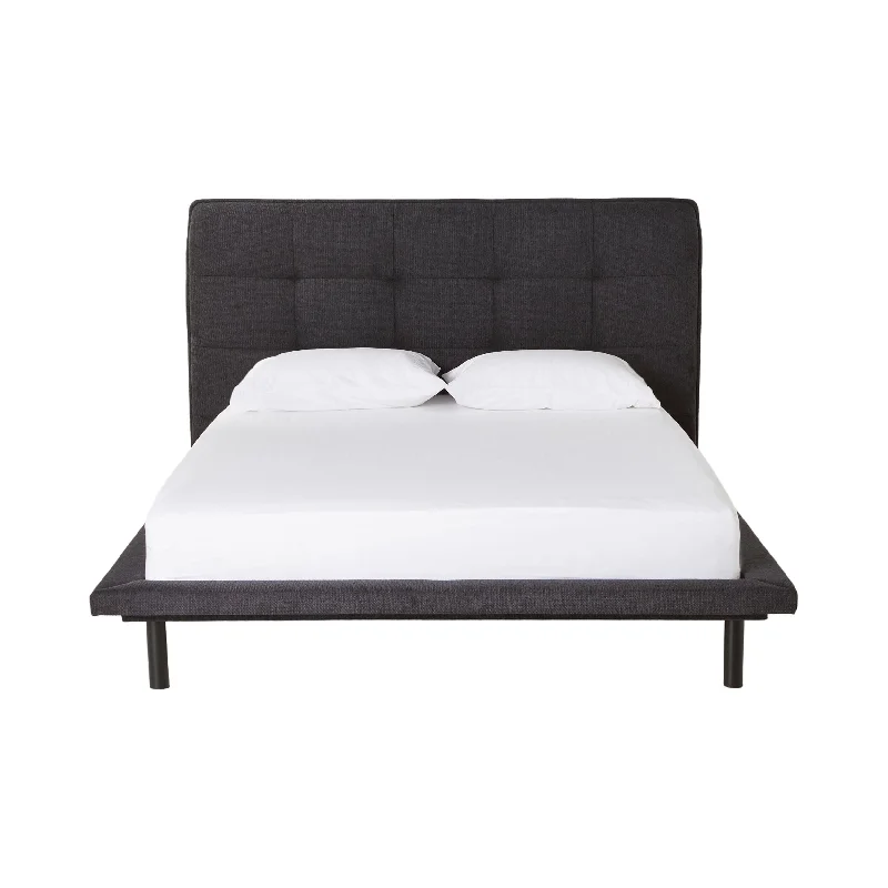 City Bed King Black