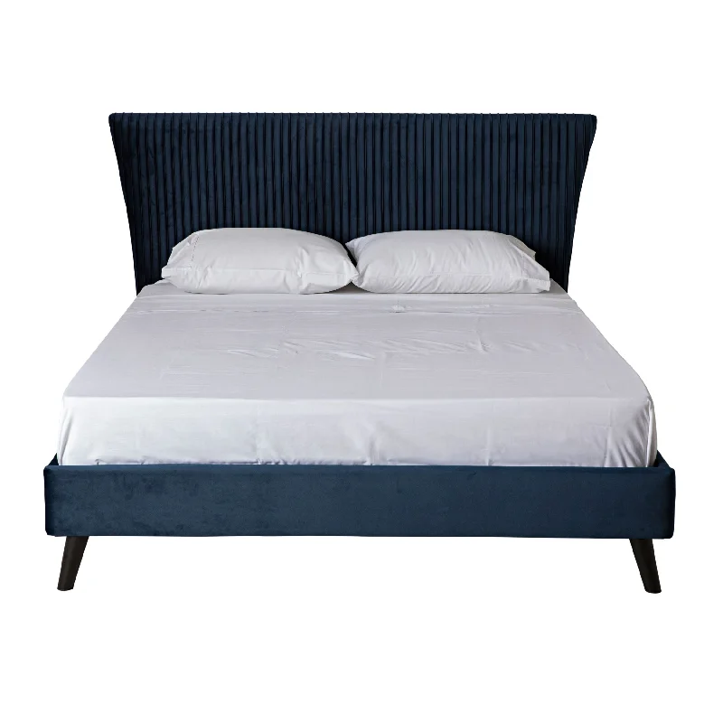 Pleat Bed King Midnight