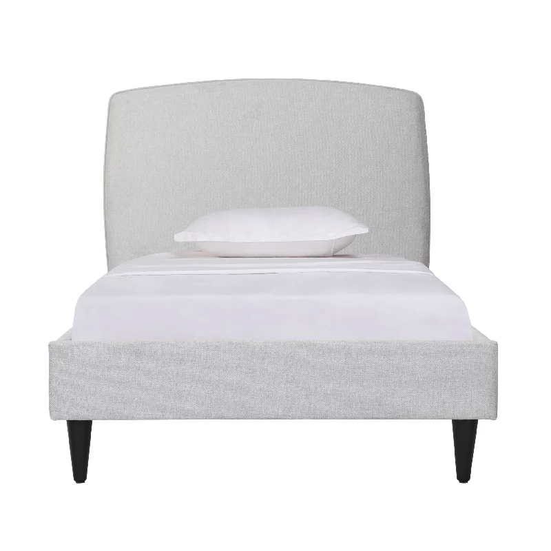 Riley Single Bed Light Grey