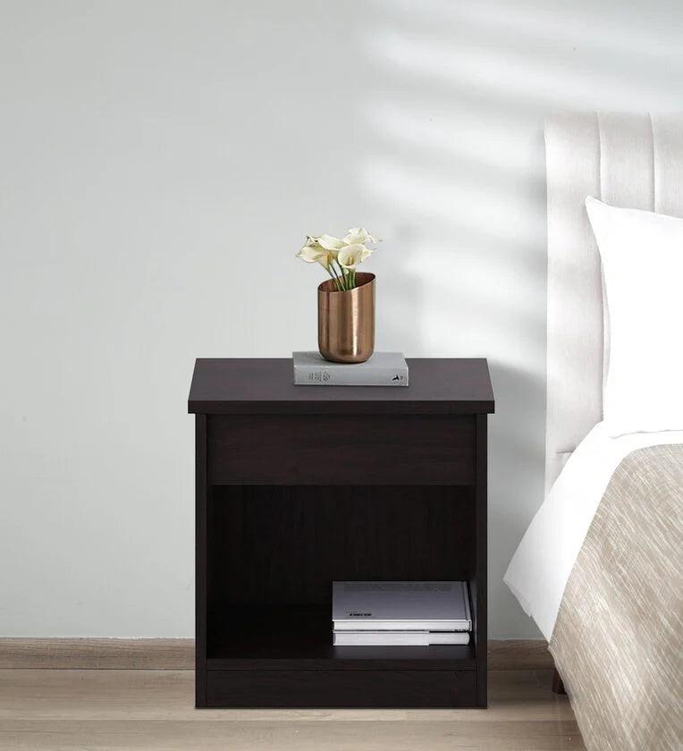 Weave Bedside Table in Vermount Finish