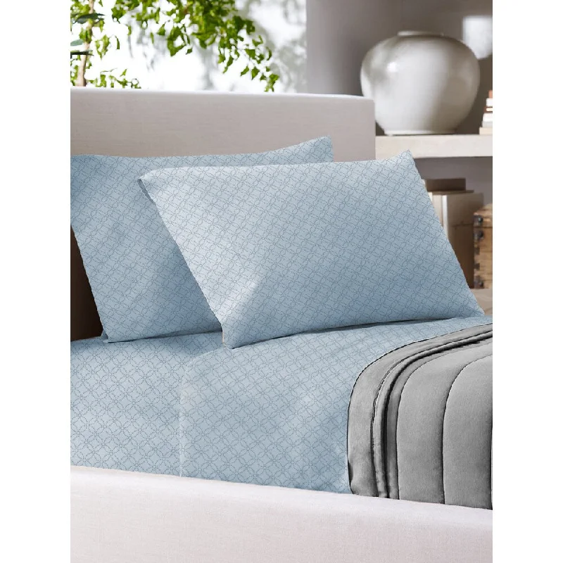 Sandra Venditti - 700 Thread Count Cotton Rich Printed Sheet Set