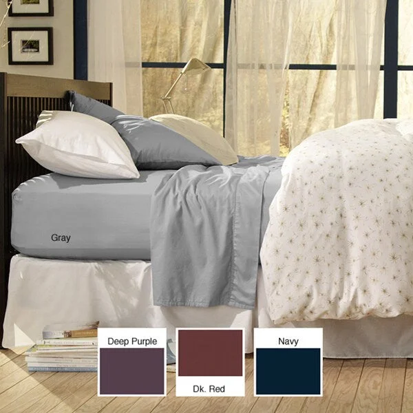 Sealy Cotton Sateen Sheet Set