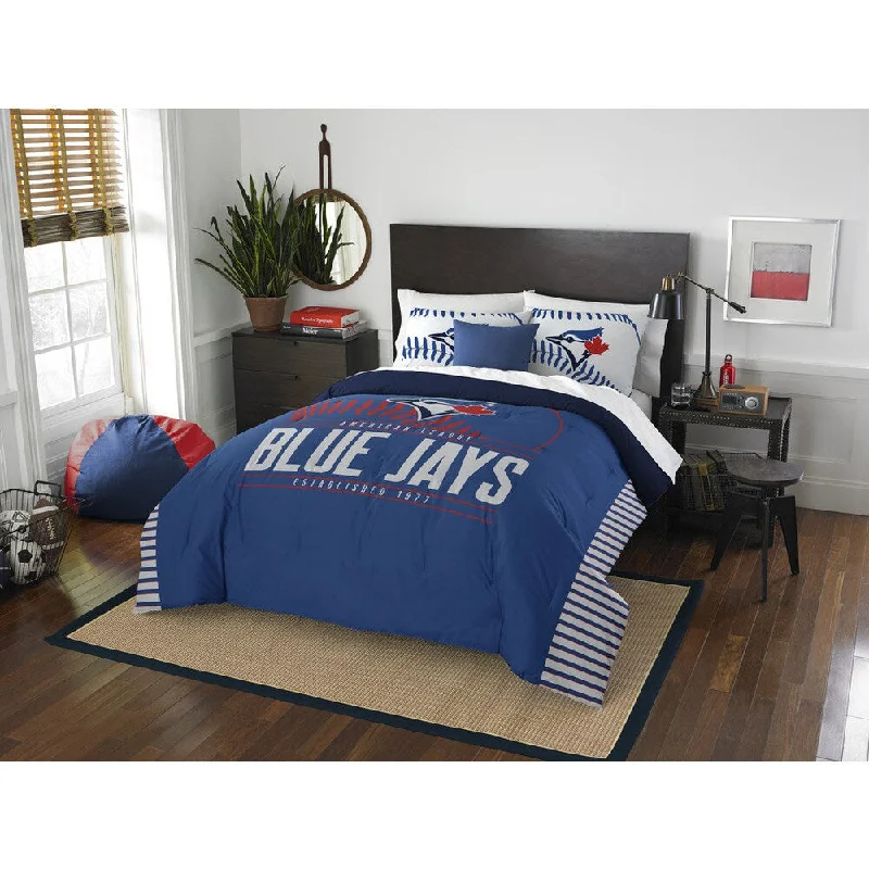 The Northwest Company MLB 849 Blue Jays Grandslam Full/Queen 3-piece Comforter Set